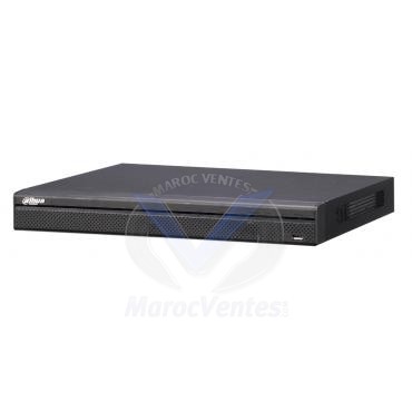 Enregistreur NVR IP 4K 8 voies 8 ports PoE - Dahua NVR4208-8P-4K